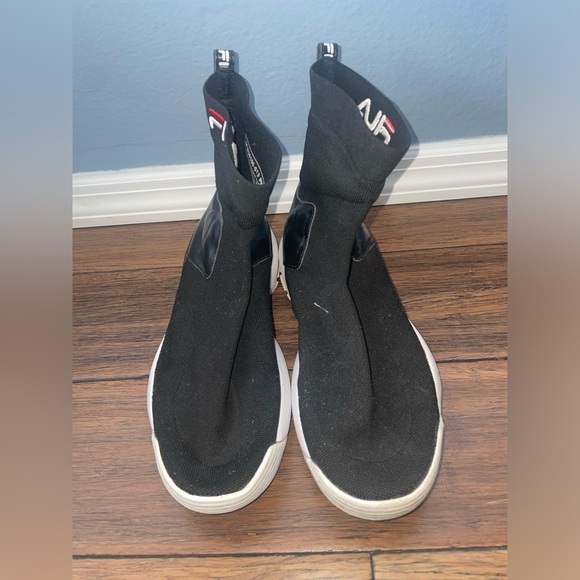 Rare fila slip on sneakers chunky sneakers ankle sock sneakers - Picture 8 of 10